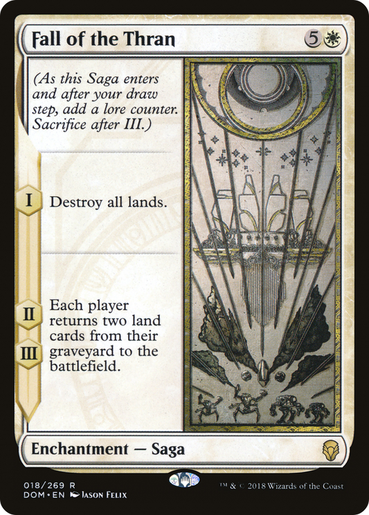 Fall of the Thran [Dominaria] Foil