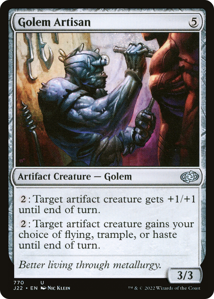 Golem Artisan [Jumpstart 2022] | Silver Goblin