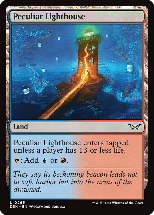 Peculiar Lighthouse [Duskmourn: House of Horror] Foil