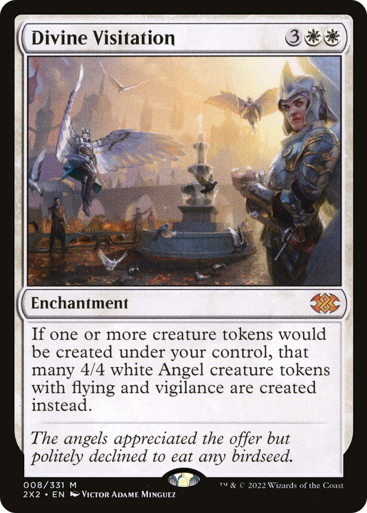 Divine Visitation [Double Masters 2022] Foil