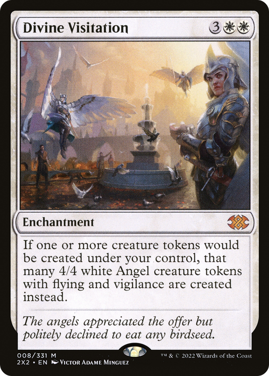 Divine Visitation [Double Masters 2022] Foil