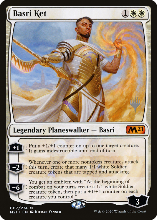 Basri Ket (Promo Pack) [Core Set 2021 Promos] Foil