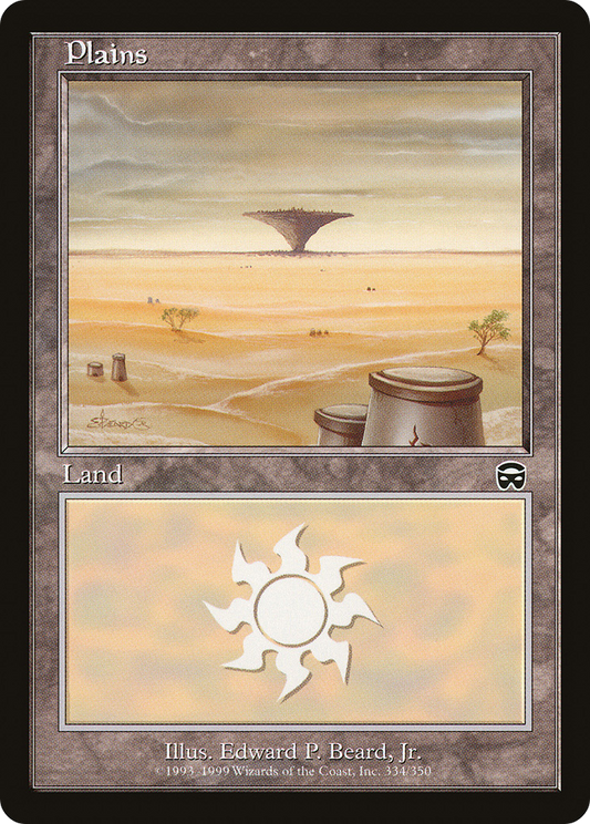 Plains (334) [Mercadian Masques] Foil