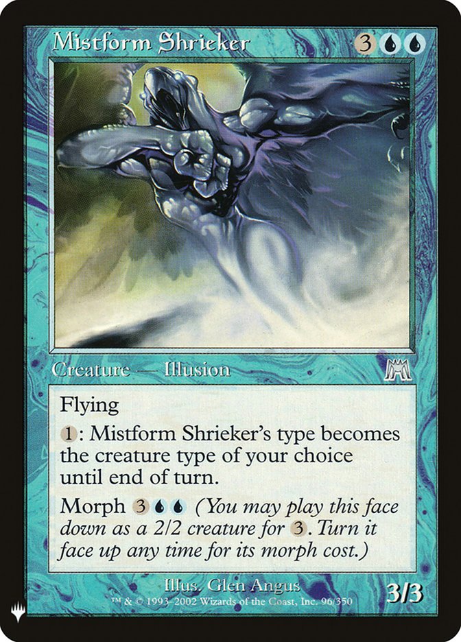 Mistform Shrieker [Mystery Booster] | Silver Goblin