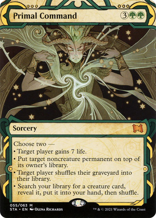 Primal Command [Strixhaven: School of Mages Mystical Archive] Foil