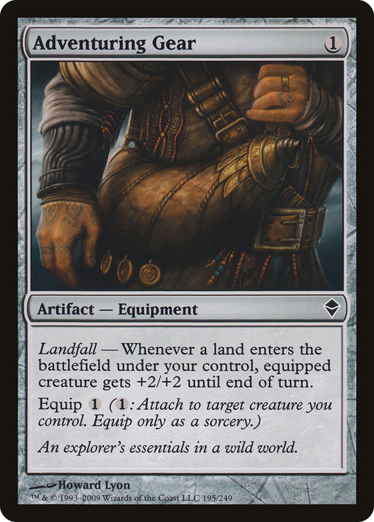 Adventuring Gear [Zendikar] Foil