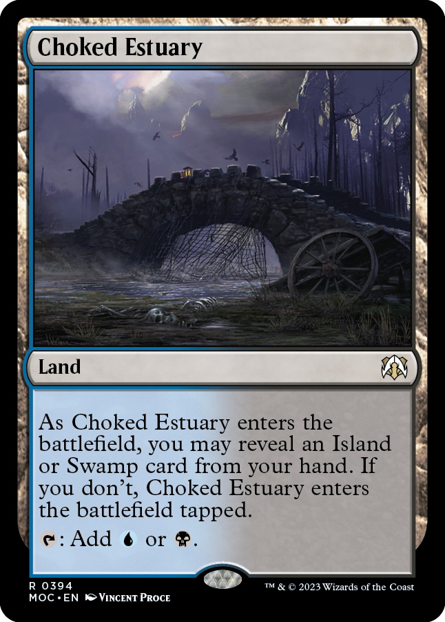 Choked Estuary [March of the Machine Commander] | Silver Goblin