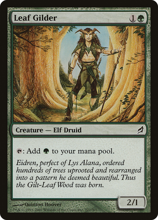 Leaf Gilder [Lorwyn] Foil