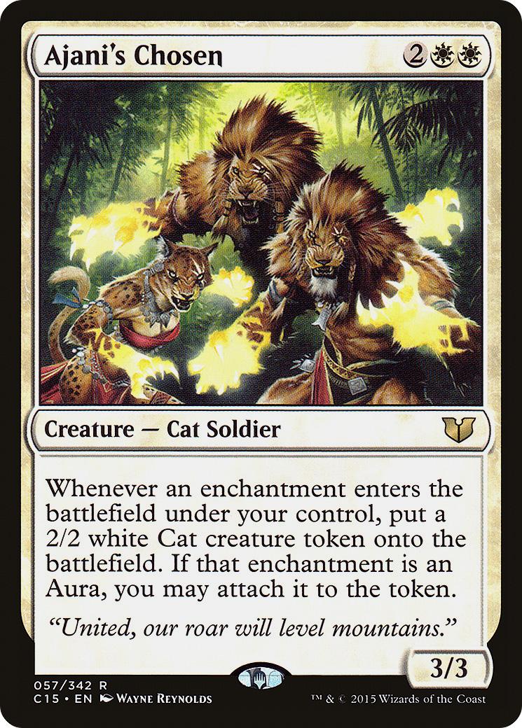 Ajani's Chosen [Commander 2015] | Silver Goblin