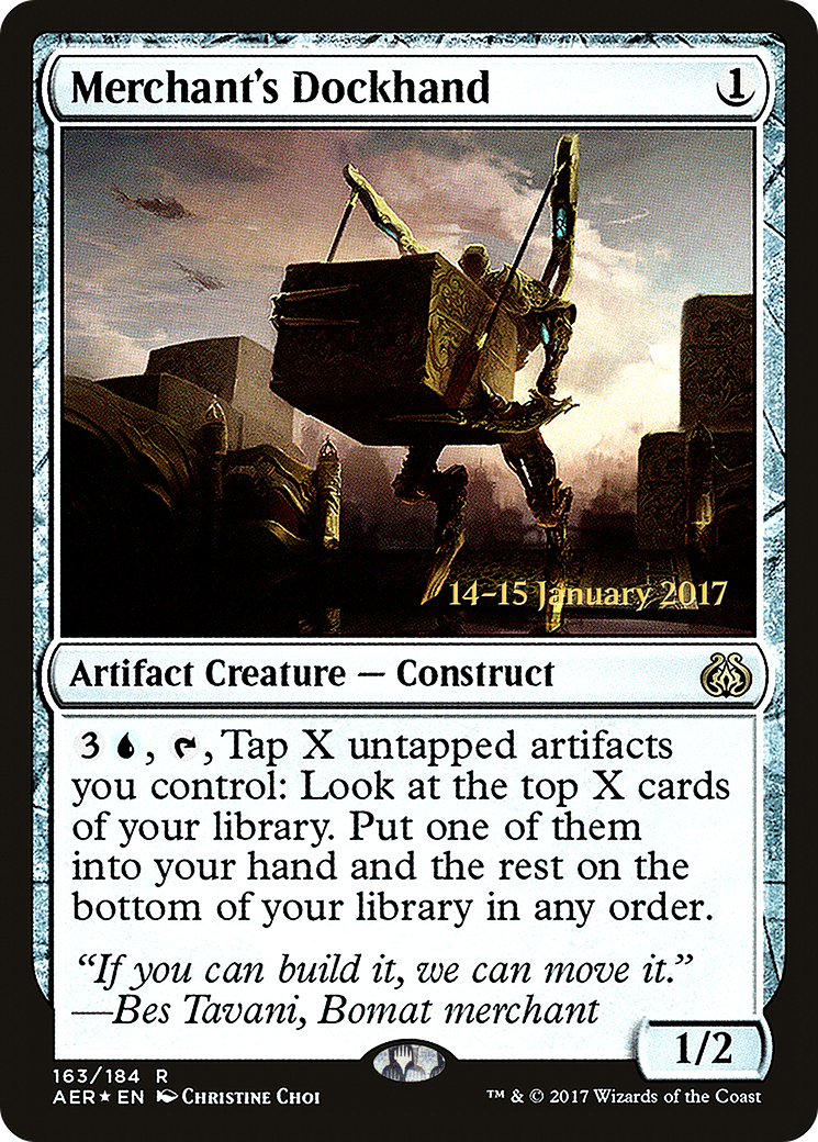 Merchant's Dockhand (163) Foil - Aether Revolt Promos