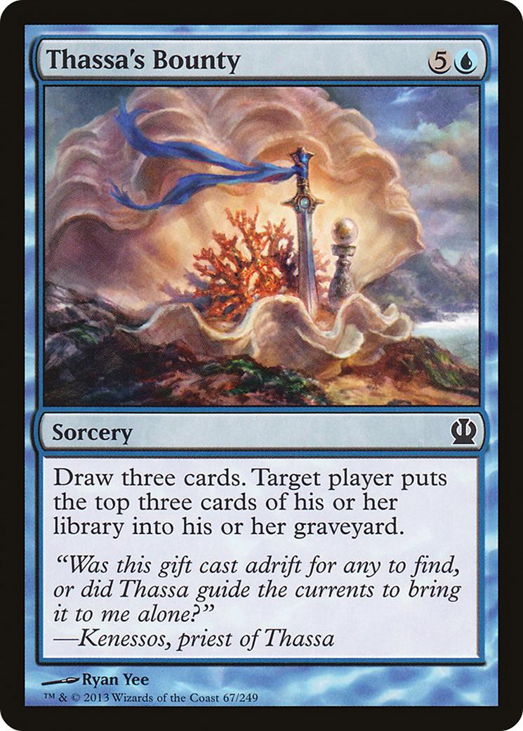 Thassa's Bounty (067) Foil - Theros