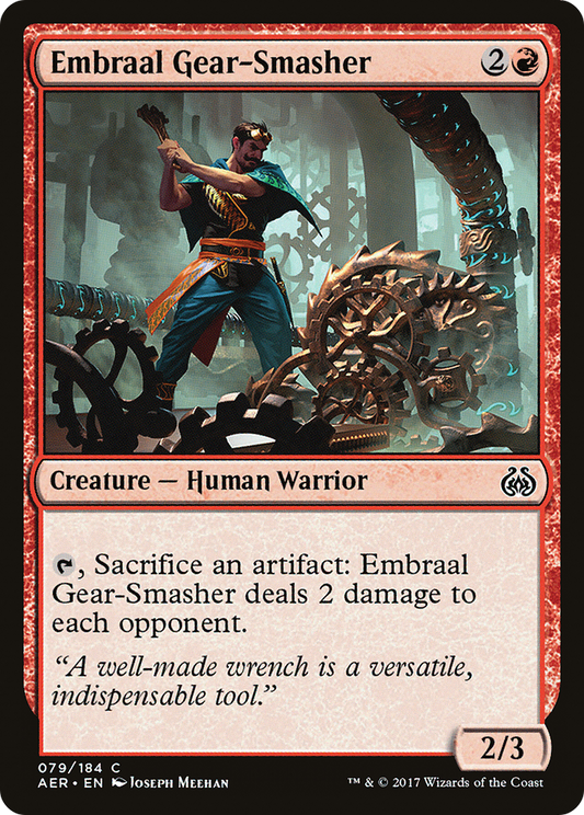 Embraal Gear-Smasher [Aether Revolt] Foil