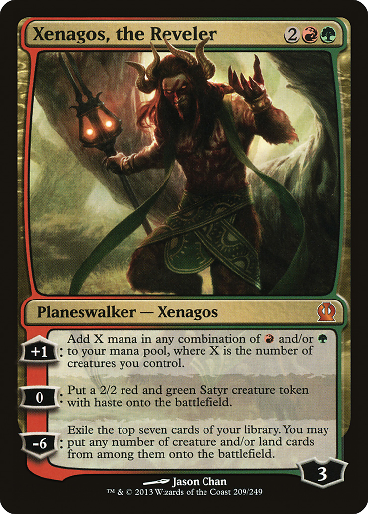 Xenagos, the Reveler [Theros] Foil