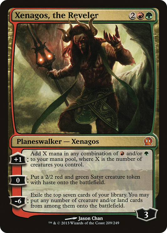 Xenagos, the Reveler [Theros] Foil