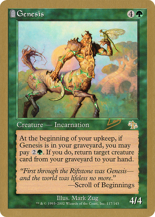 Genesis (Raphael Levy) [World Championship Decks 2002]