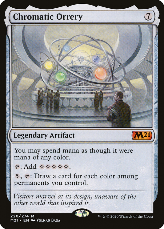 Chromatic Orrery [Core Set 2021] Foil
