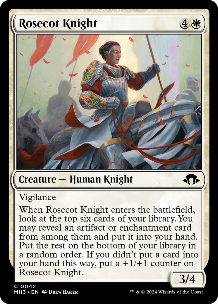 Rosecot Knight [Modern Horizons 3] | Silver Goblin