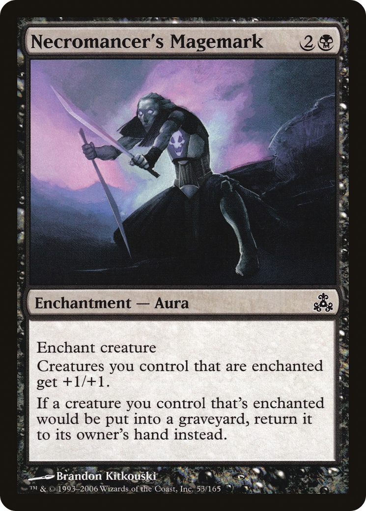 Necromancer's Magemark [Guildpact] Foil
