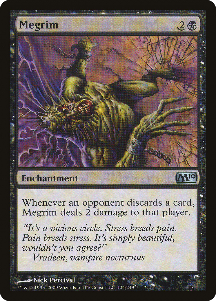 Megrim [Magic 2010] Foil