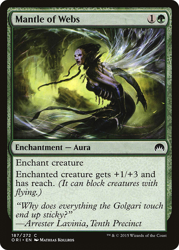 Mantle of Webs [Magic Origins] | Silver Goblin