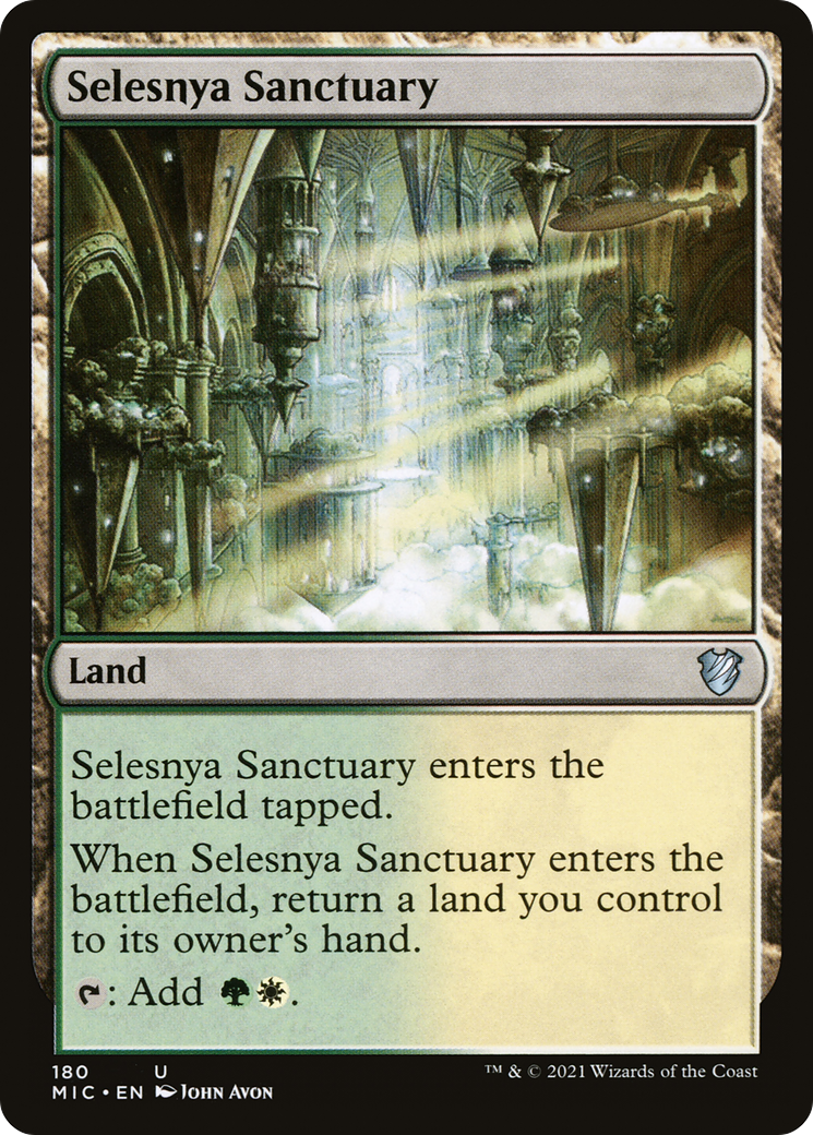 Selesnya Sanctuary [Innistrad: Midnight Hunt Commander]
