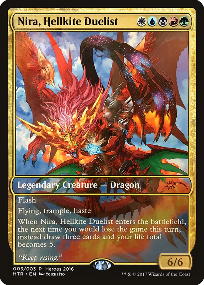 Nira, Hellkite Duelist [Heroes of the Realm] | Silver Goblin