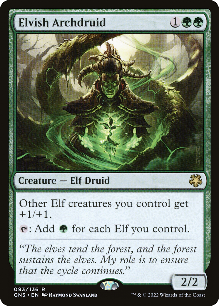 Elvish Archdruid [Game Night: Free-for-All]