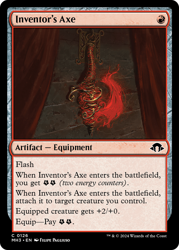 Inventor's Axe [Modern Horizons 3] | Silver Goblin