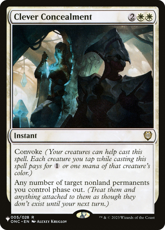 Clever Concealment (ONC-5)