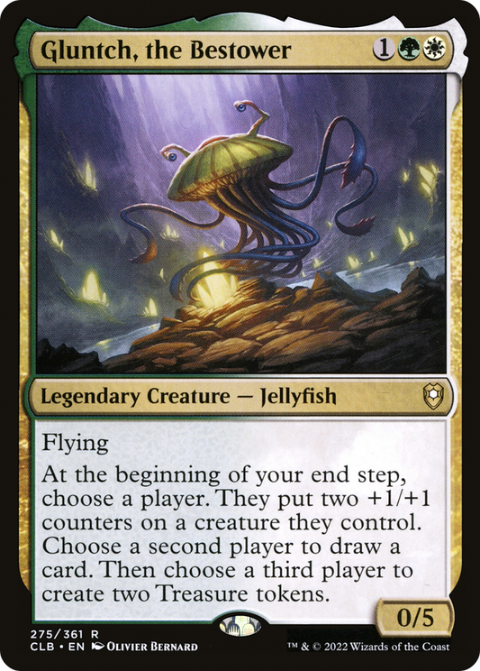 Gluntch, the Bestower [Commander Legends: Battle for Baldur's Gate] Foil