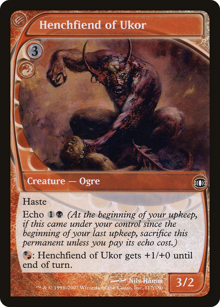 Henchfiend of Ukor [Future Sight] Foil