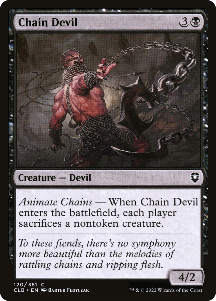 Chain Devil [Commander Legends: Battle for Baldur's Gate] | Silver Goblin