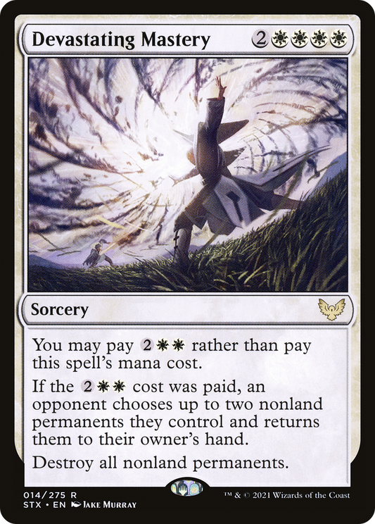 Devastating Mastery [Strixhaven: School of Mages] Foil
