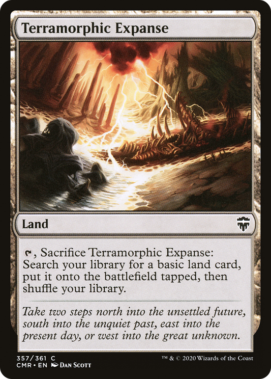 Terramorphic Expanse [Commander Legends] Foil