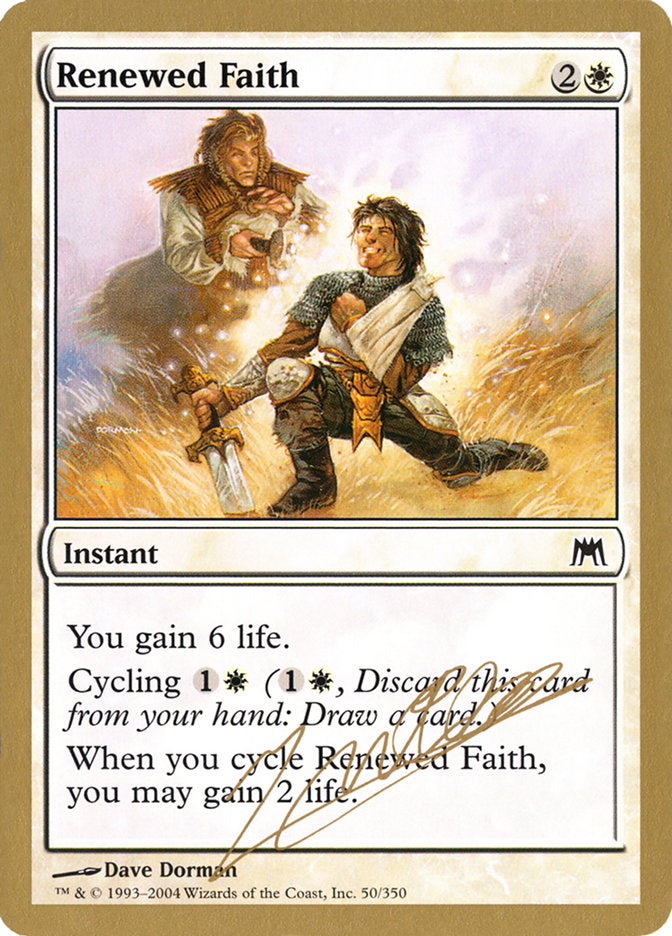 Renewed Faith (Julien Nuijten) [World Championship Decks 2004] | Silver Goblin