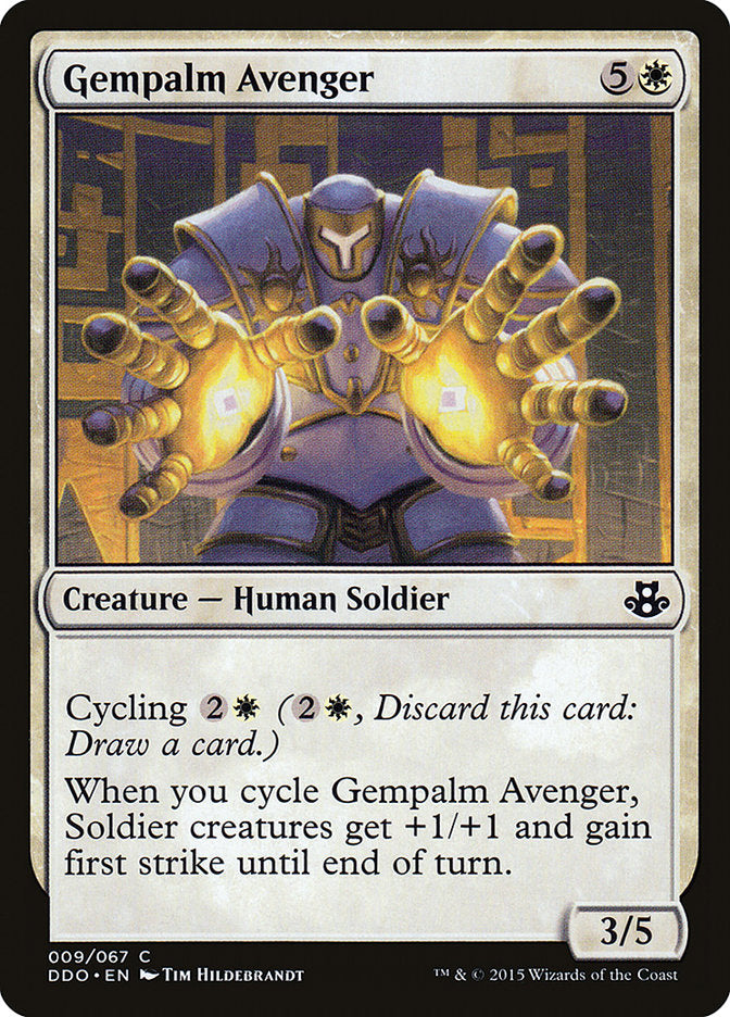 Gempalm Avenger [Duel Decks: Elspeth vs. Kiora] | Silver Goblin