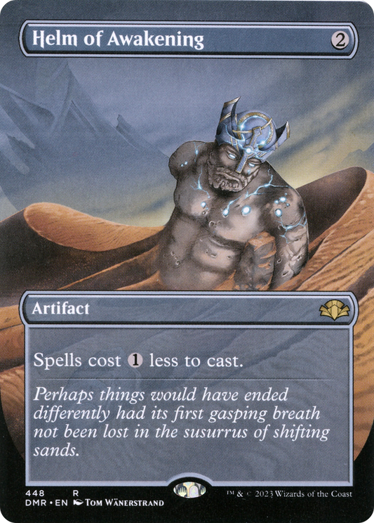 Helm of Awakening (Borderless Alternate Art) [Dominaria Remastered] Foil