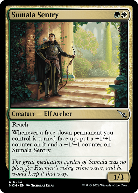 Sumala Sentry [Murders at Karlov Manor] Foil