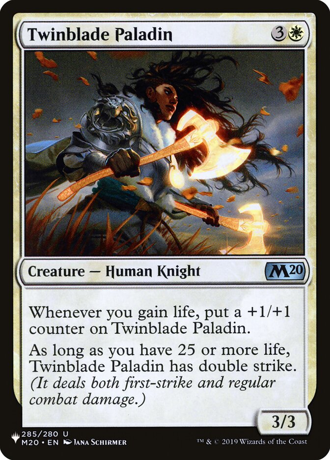 Twinblade Paladin [The List] | Silver Goblin