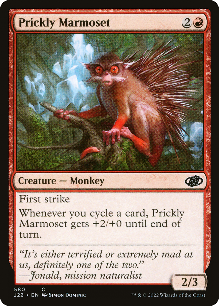 Prickly Marmoset [Jumpstart 2022] | Silver Goblin