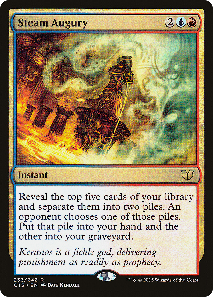 Steam Augury (233) - Commander 2015