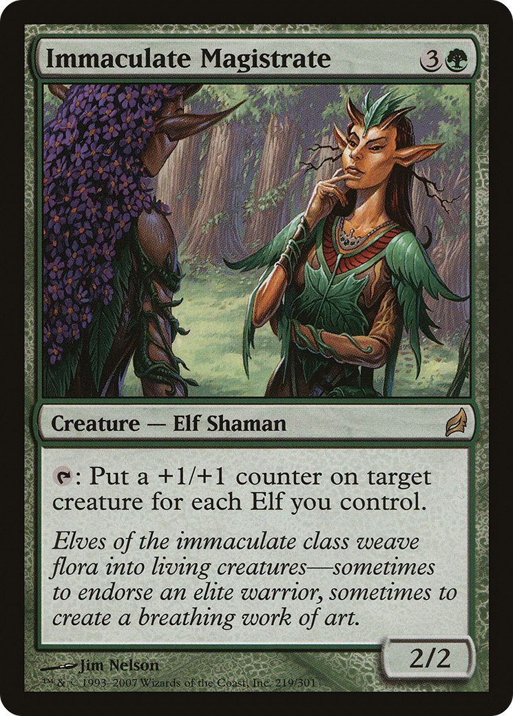 Immaculate Magistrate (219) - Lorwyn