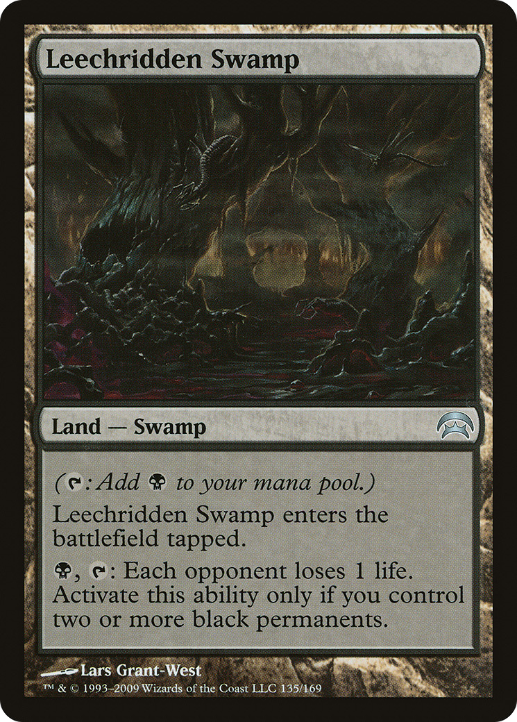 Leechridden Swamp [Planechase] | Silver Goblin