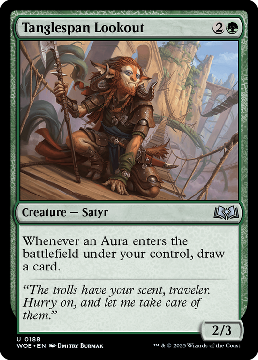 Tanglespan Lookout [Wilds of Eldraine] Foil