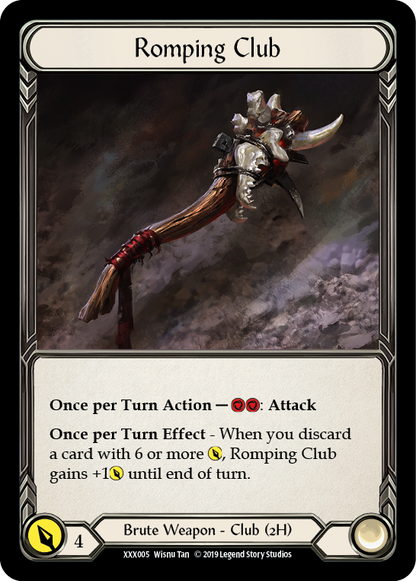 Anothos // Romping Club (XXX005)  - Flesh and Blood: Promo Cards