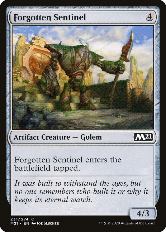 Forgotten Sentinel [Core Set 2021] Foil