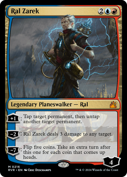 Ral Zarek [Ravnica Remastered] Foil