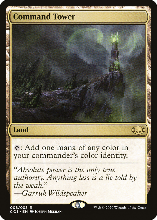 Command Tower [Commander Collection: Green] Foil