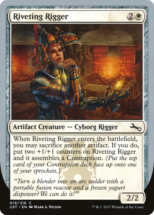 Riveting Rigger [Unstable] Foil