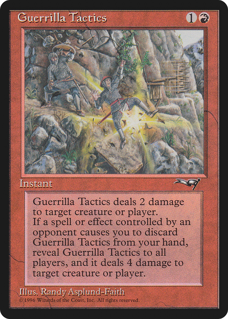 Guerrilla Tactics (Falling) [Alliances] | Silver Goblin